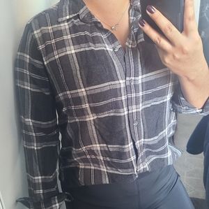 Plaid Boyfriend Flannel